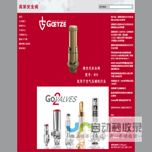 Goetze China _ 德国进口高策安全阀，高策阀门 高策中国