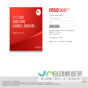 Resoinfo房地产市场应用分析系统
