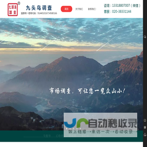 广州调查公司，深圳私人调查，广州商务调查公司-广州市九头鸟市场调查研究有限公司