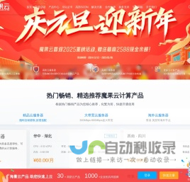 魔果云 - 高性价比的企业级云服务器_高防云服务器_裸金属_域名注册_魔果云