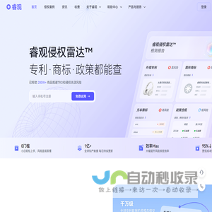 睿观_跨境电商侵权风险检测平台_多国商标/专利/版权查询