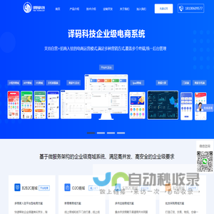 译码科技官网—JAVA商城源码_多用户商城系统源码_B2B2C商城系统_开源商城系统