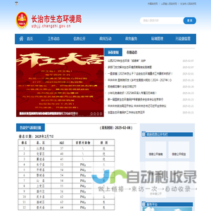 长治市生态环境局网站