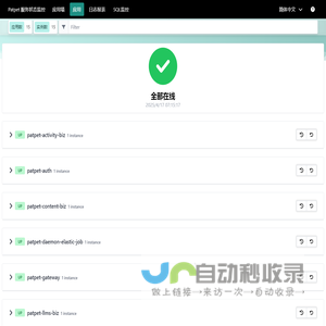 Patpet 服务状态监控