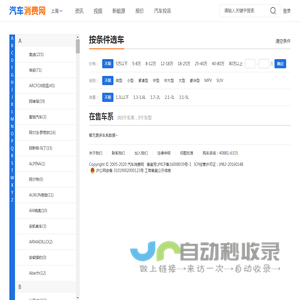 车型库_汽车品牌_车系_汽车消费网
