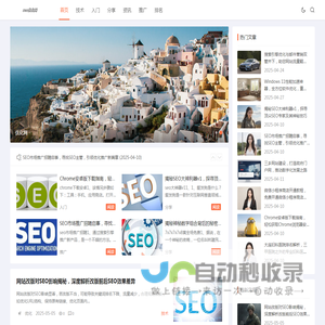SEO优化网 - SEO入门,SEO电商,SEO网站,SEO推广,SEO排名