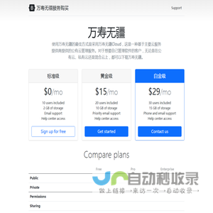 万寿无疆服务购买