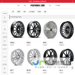 FORGEX极锻轮毂 - 产品款式