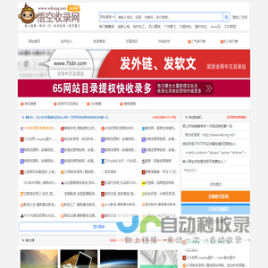 悟空收录网 - 网址导航大全 | 网站免费收录 | 软文外链发布平台