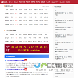 今日黄金价格查询_现在金价黄金多少钱一克_国际金价实时行情_黄金金价网