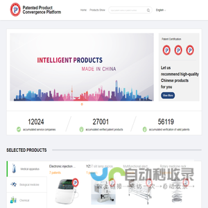 China Patent Products (Export) Platform--PPCP--China Patent Products (Export) Platform
