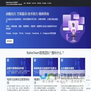 BaikeTeam百克团队 - 工业品行业互联网全域营销解决方案提供商