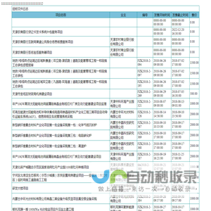 招标文件日志