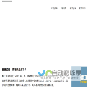 首页-智正咨询官网